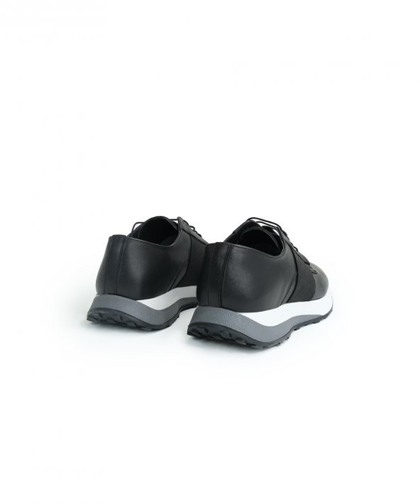 SLIM CLASS Siyah  Sneaker Erkek Deri Ayakkabı - 5