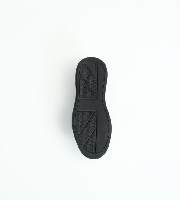 SORTIE BLACK Siyah Sneaker Erkek Deri Ayakkabı - 3