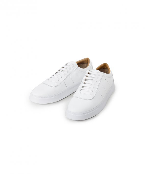 BASIC WHITE Beyaz Casual Erkek Deri Ayakkabı - 4