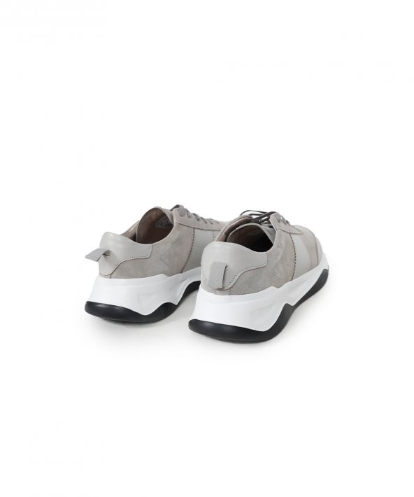 SISEL GREY Gri  Sneaker Erkek Süet Ayakkabı - 5