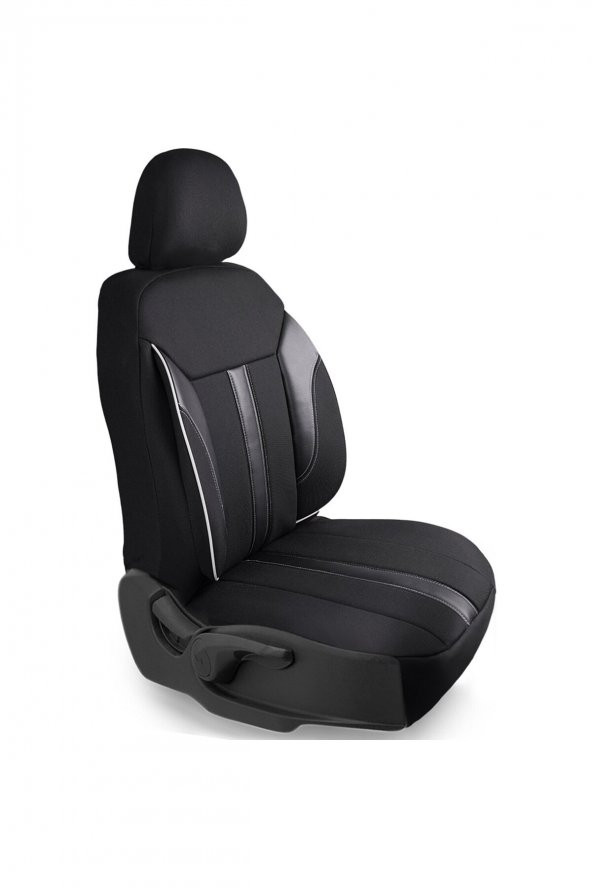 Z&C MAXTECH  Mondeo Deri Detaylı Özel Tasarım Oto Koltuk Kılıfı Seti Classy - Resim 3