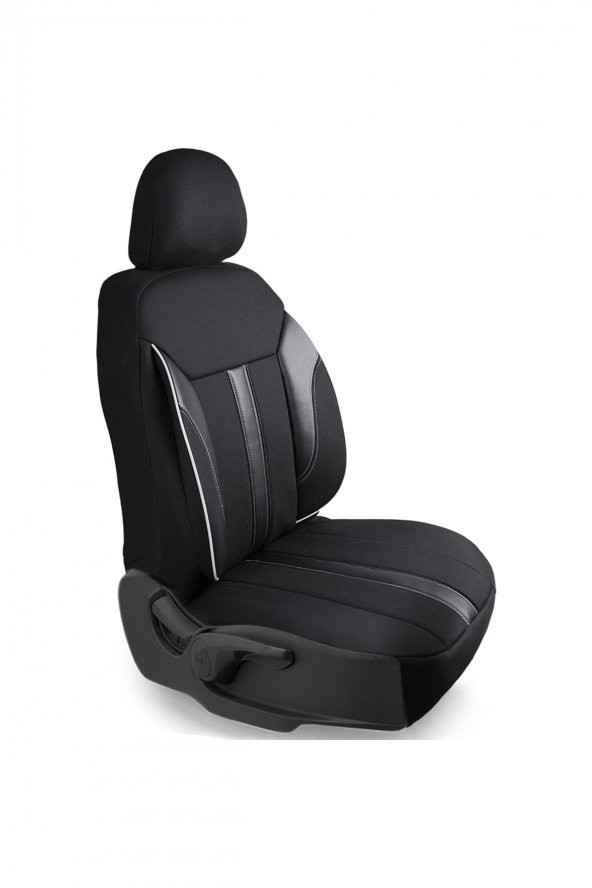 Z&C MAXTECH  Volvo S40 Deri Detaylı Özel Tasarım Oto Koltuk Kılıfı Seti Classy - Resim 3