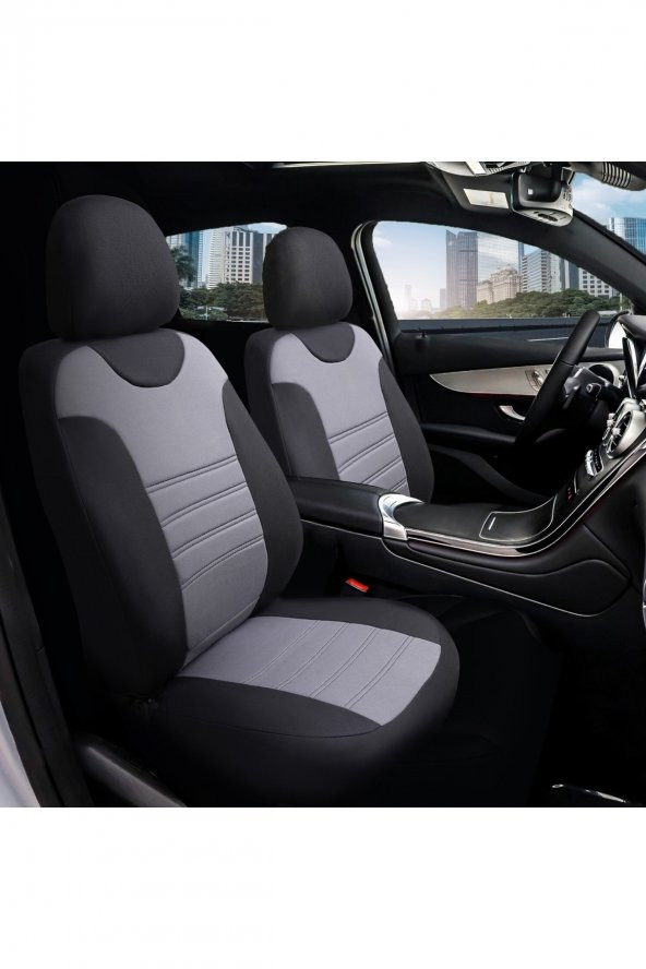 Z&C MAXTECH  Audi A6 Deri Detaylı Özel Tasarım Oto Koltuk Kılıfı Seti Trend