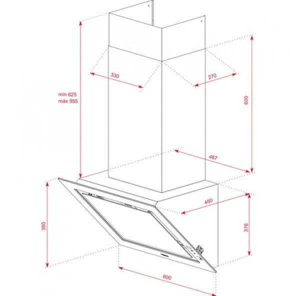 Teka DLV 68660 ST TOS Gri Davlumbaz - 5