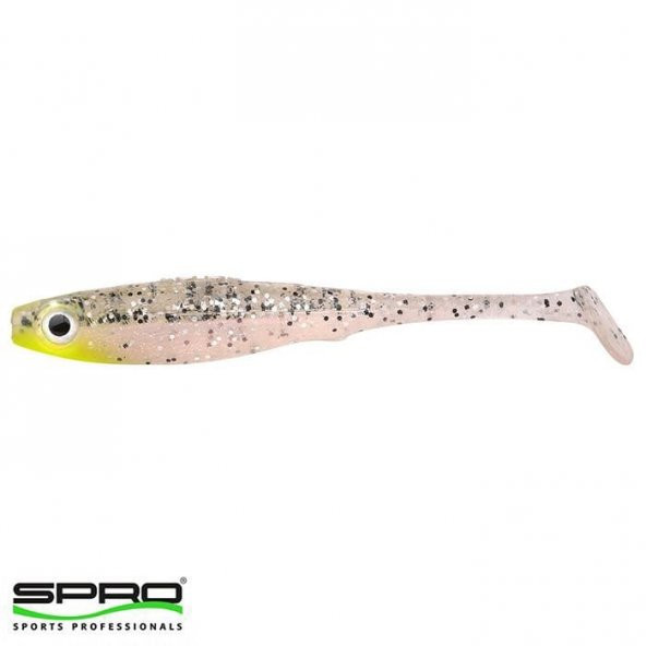 SPRO Iris Pop Eye UV 12cm 11g Silikon Suni Yem Salt Pepper - 5