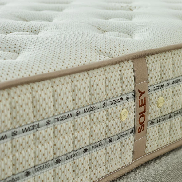 Soley | Natural | Full Ortopedik Çift Taraflı Paket Yaylı Yatak - 4