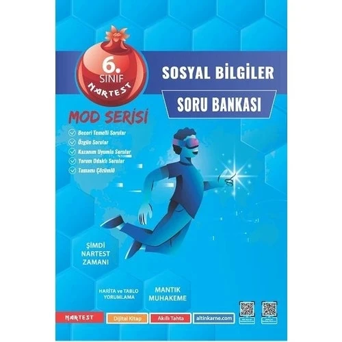 NARTEST 6.SINIF SOSYAL BİLGİLER SORU BANKASI MOD SERİSİ - 1