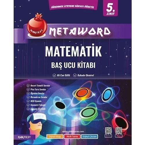 NARTEST 5.SINIF METAWORD MATEMATİK BAŞUCU KİTABI