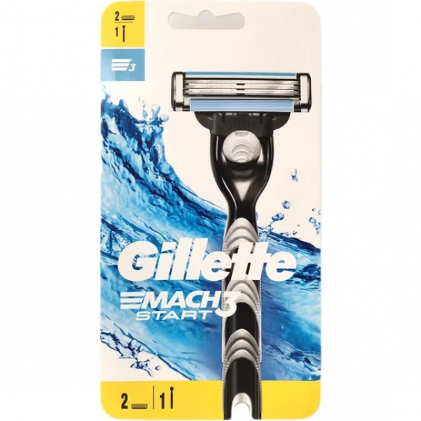 Gillette Mach-3 Razor Makine 2up (Yeni)