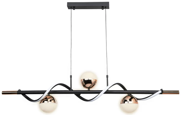 A-520-3-R ROSE GOLD LEDLİ AVİZE - 1
