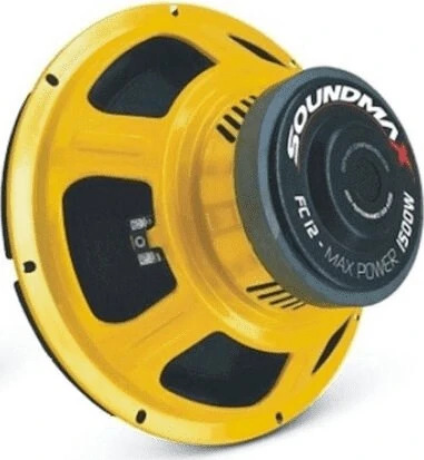 Soundmax SX-FC12 Bass Subwoofer 30 cm 1500W Oto Hoparlör - 2