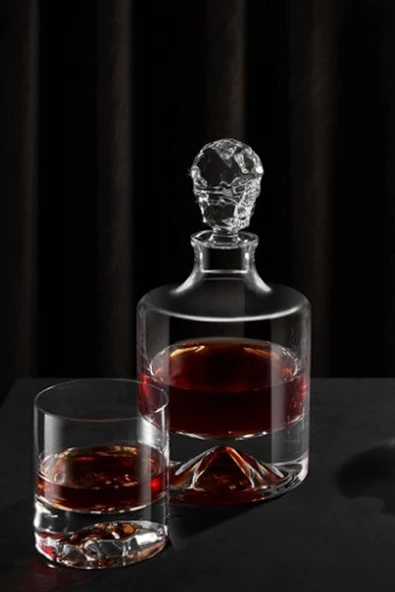 Paşabahçe 92633 Nude Shade Kristal Viski Şişesi 1250cc - 3