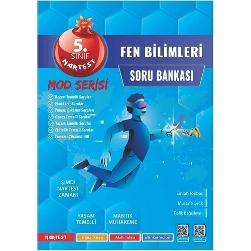 NARTEST 5.SINIF FEN BİLİMLERİ SORU BANKASI MOD SERİSİ