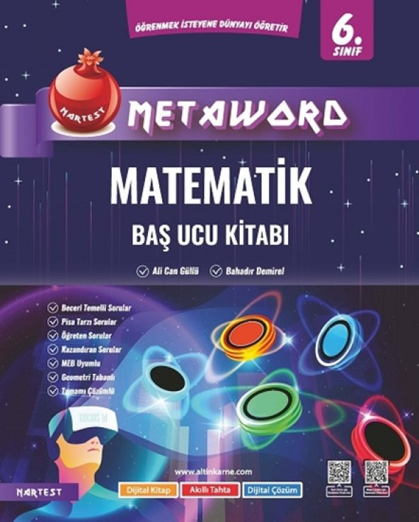 NARTEST 6.SINIF METAWORD MATEMATİK BAŞUCU KİTABI