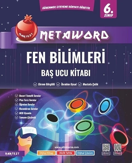 NARTEST 6.SINIF METAWORD FEN BİLİMLERİ BAŞ UCU KİTABI