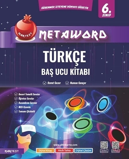 NARTEST 6.SINIF METAWORD TÜRKÇE BAŞUCU KİTABI