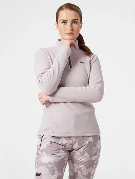 Helly Hansen Slope Fleece Kadın Yarım Fermuar Polar Lila HH..15001.HHA.692 - Resim 3