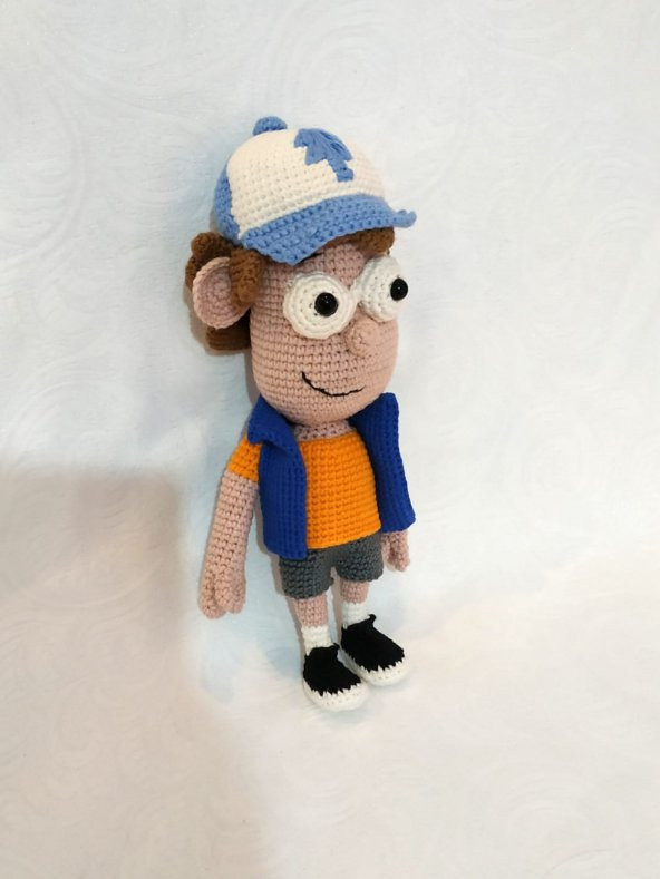 Dipper Pines Amigurumi Organik Oyuncak - 1
