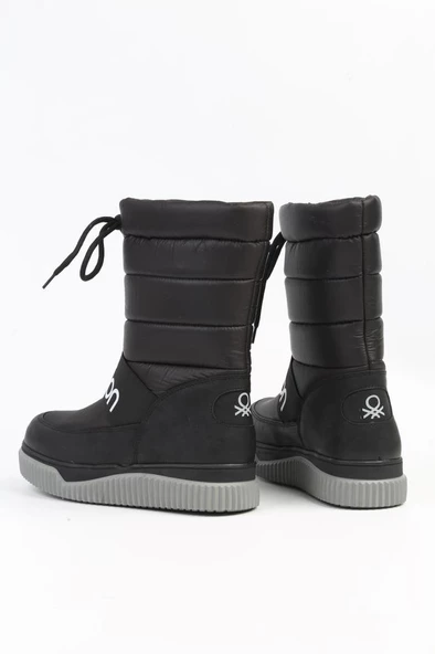 Benetton BN-50032 Kadın Kar Botu Siyah 36-40 - 3