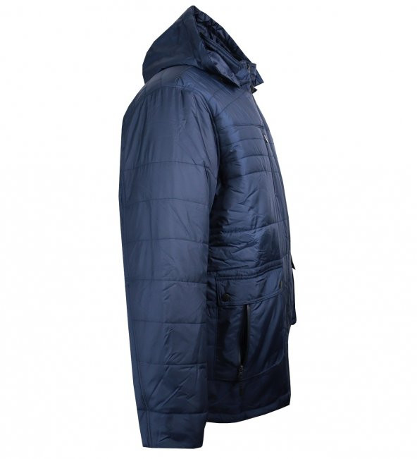 Büyük Beden Erkek Mont Dekons İndigo - 4