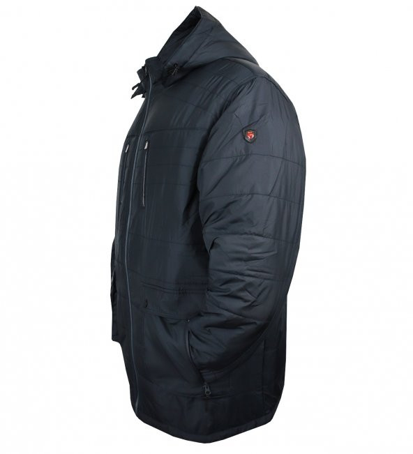 Büyük Beden Erkek Mont Dekons Lacivert - 2