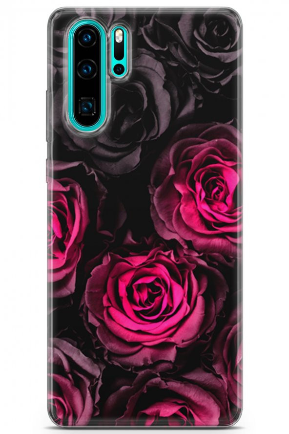 Huawei P30 Pro Uyumlu Kılıf Opus 10 Pastel Güller Full HD Kılıf Summer