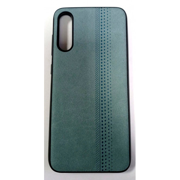 Samsung Galaxy A70 Uyumlu Deri Görünümlü Yumusak Spor Kilif - Resim 3