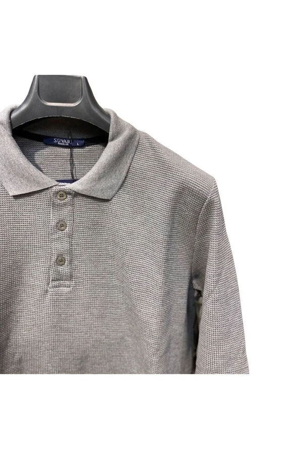 WAFFLE DESENLİ POLO YAKA KAZAK - 5