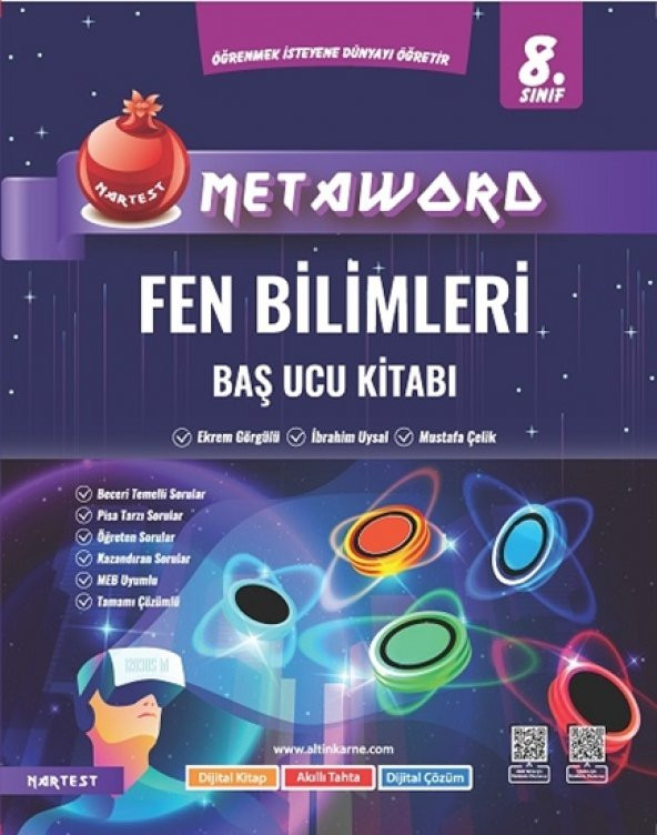 NARTEST 8.SINIF METAWORD FEN BİLİMLERİ BAŞUCU KİTABI