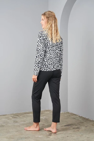 Pjs 24584 Kadın Uzun Kollu Spor Takım - 3