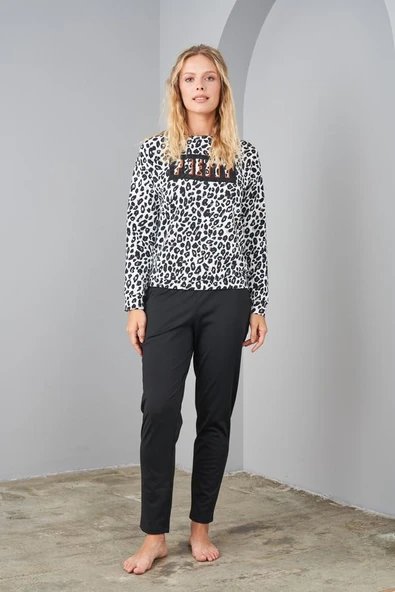 Pjs 24584 Kadın Uzun Kollu Spor Takım