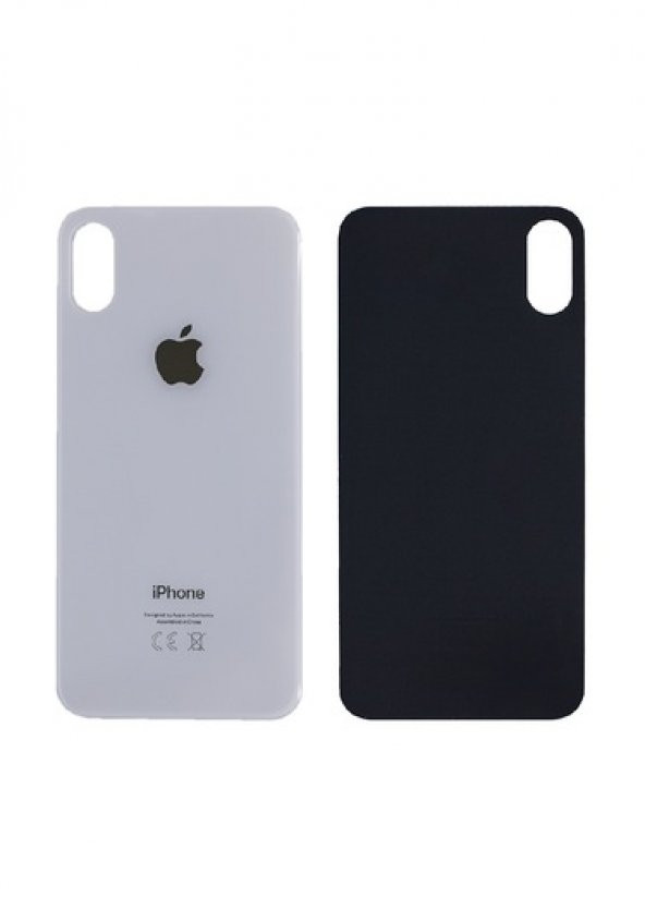 iPhone XS Arka Pil Batarya Kapağı (BEYAZ)