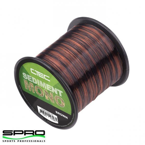 SPRO C-TEC Sediment 800m Monoflament Olta Misinası 0.40mm Kahve - 4