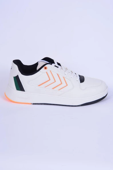Hummel 900342-9806 Hml Tigra Beyaz-Turuncu Erkek Spor Ayakkabı