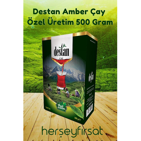 Destan Özel Üretim Siyah Dökme Çay 500 X 20 Paket 10 Kilogram - 2
