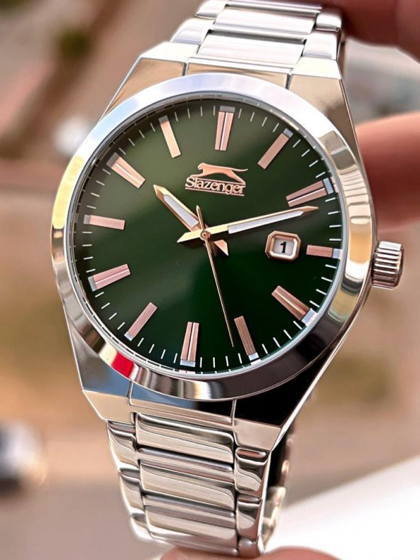 ESL.09.2102.1.03 Slazenger Çelik Kordon İyon Kasa 50 Mt Suya Dayanıklı Erkek Kol Saati - 2