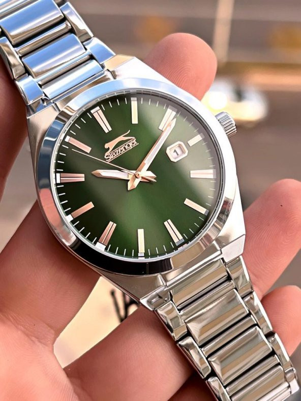 ESL.09.2102.1.03 Slazenger Çelik Kordon İyon Kasa 50 Mt Suya Dayanıklı Erkek Kol Saati - 3