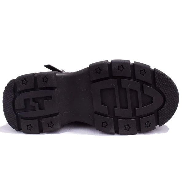 Gamelu 23KZ Bowl Siyah Ortopedik Günlük Spor Kadın Bot - 4