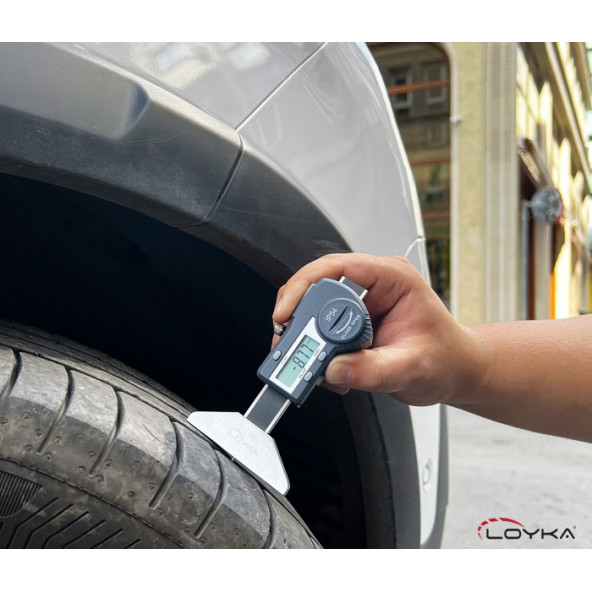 Loyka 5114-25 Lastik Derinlik Kumpası 0-25 mm - Resim 2