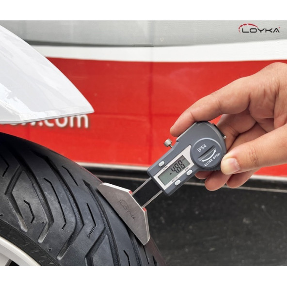 Loyka 5114-25 Lastik Derinlik Kumpası 0-25 mm - Resim 3