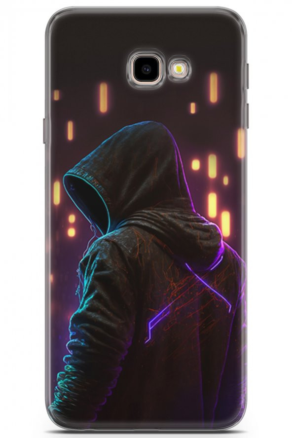 Samsung Galaxy J4 Plus Uyumlu Kılıf Opus 14 Halloween Led Cover Kılıf Happy