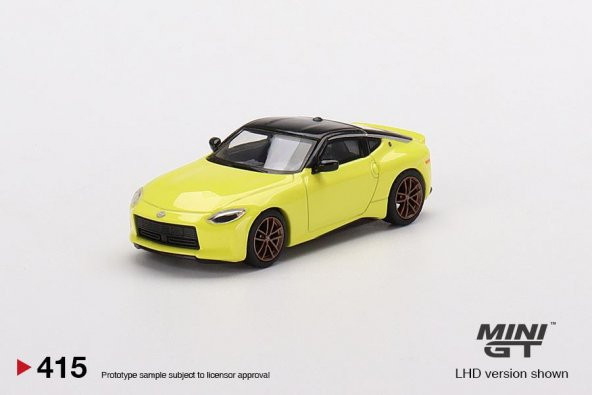 Mini GT Nissan Z Proto Spec 2023 Ikazuchi Yellow - 415
