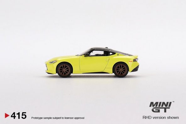 Mini GT Nissan Z Proto Spec 2023 Ikazuchi Yellow - 415 - 3