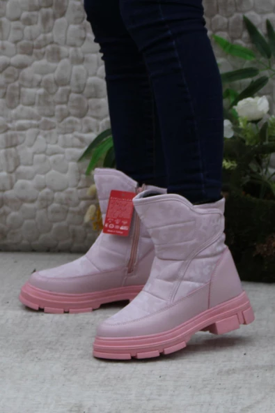 Mehmet Mete 820 Anatomik Sıcak Astar Kaymaz Taban Kız Çocuk Bot - Resim 9