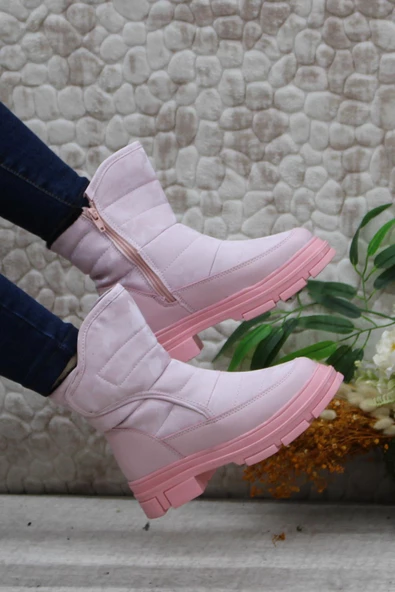 Mehmet Mete 820 Anatomik Sıcak Astar Kaymaz Taban Kız Çocuk Bot - Resim 11