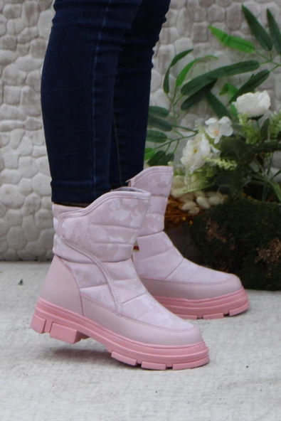 Mehmet Mete 820 Anatomik Sıcak Astar Kaymaz Taban Kız Çocuk Bot - Resim 7