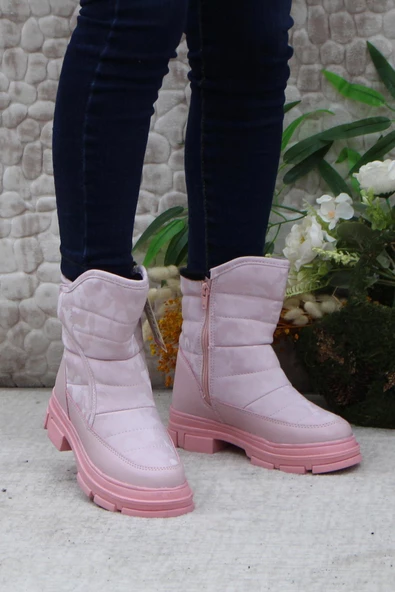 Mehmet Mete 820 Anatomik Sıcak Astar Kaymaz Taban Kız Çocuk Bot - Resim 8