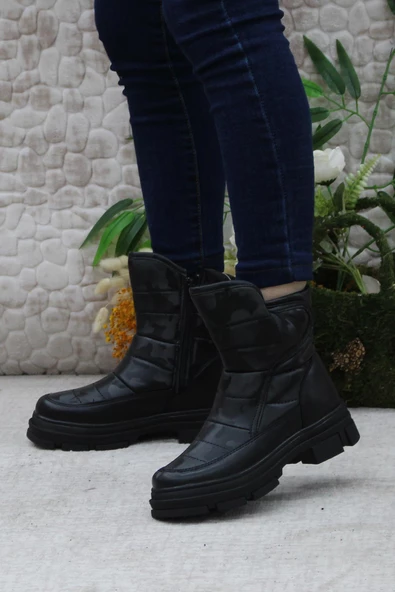 Mehmet Mete 820 Anatomik Sıcak Astar Kaymaz Taban Kız Çocuk Bot - Resim 4