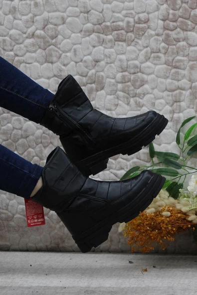 Mehmet Mete 820 Anatomik Sıcak Astar Kaymaz Taban Kız Çocuk Bot - Resim 6