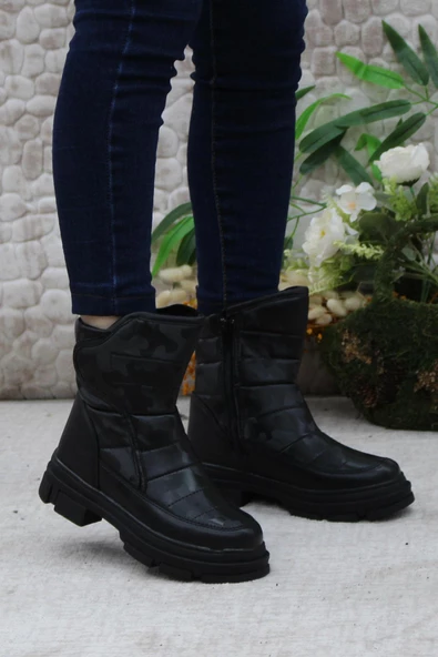 Mehmet Mete 820 Anatomik Sıcak Astar Kaymaz Taban Kız Çocuk Bot - Resim 5